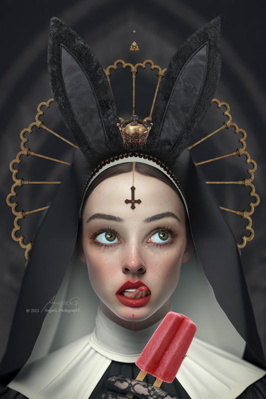 Scarlett Rabbit Character Scarlet Bunny by GinAngieLa on DeviantArt