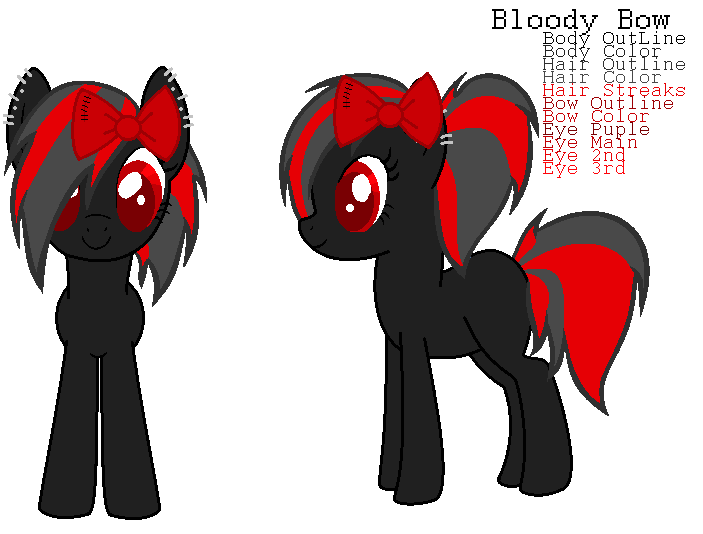 Pony Adopt - Bloody Bow