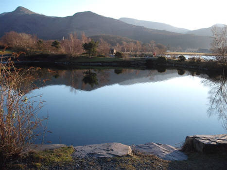 Llanberis Quarry lake 2