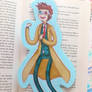 Tenth Doctor/Adventure Time Bookmark