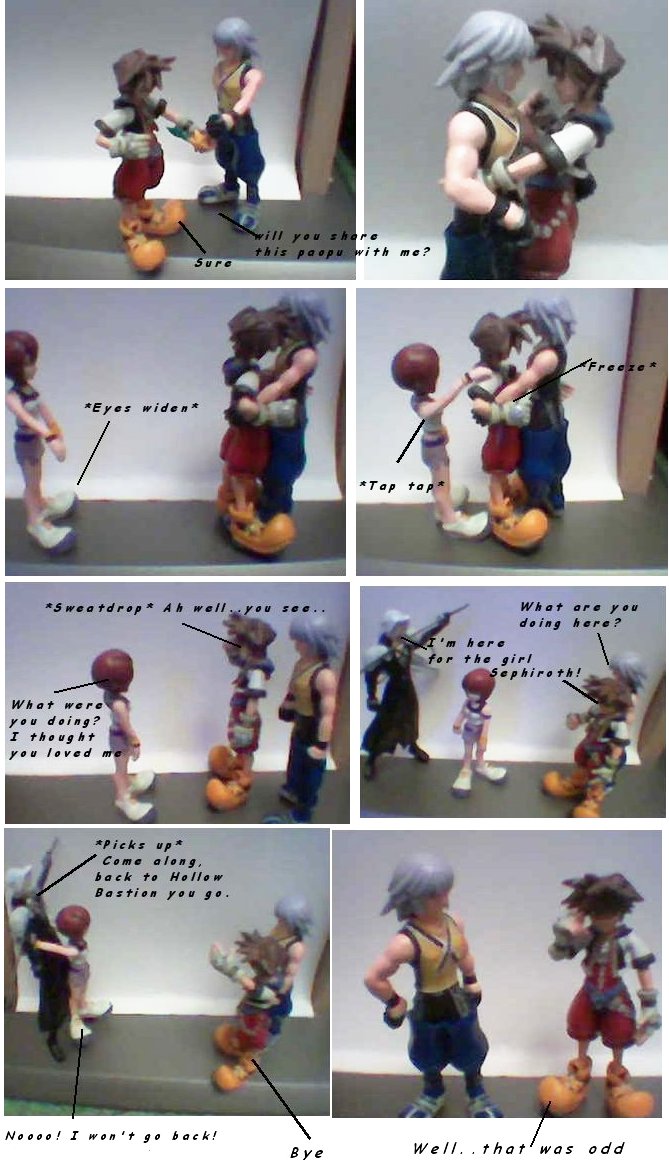 Kingdom Hearts comic- YAOI