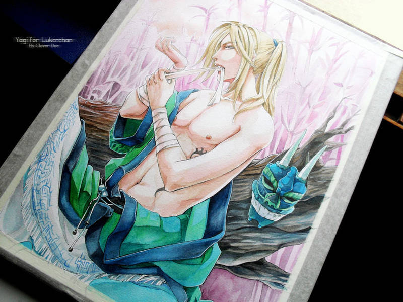 ::Commish:: Yagi for Luka-chan by CloverDoe