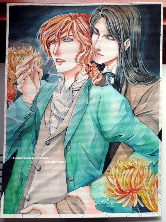 ::Commish:: Valentin + Louis for Koiutame by CloverDoe