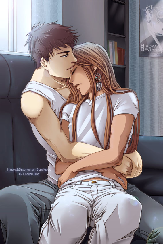 ::Commish:: Hiroka+Devlynn by CloverDoe