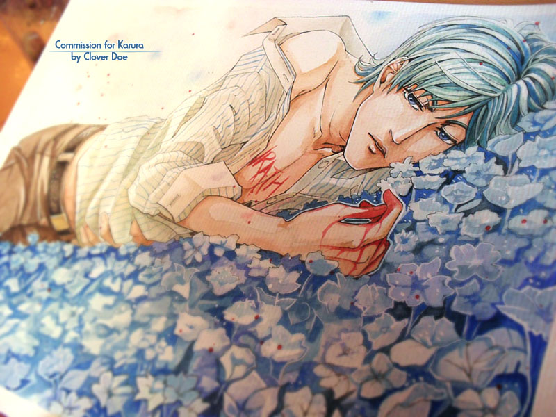 ::Commish:: Romain for Karura by CloverDoe