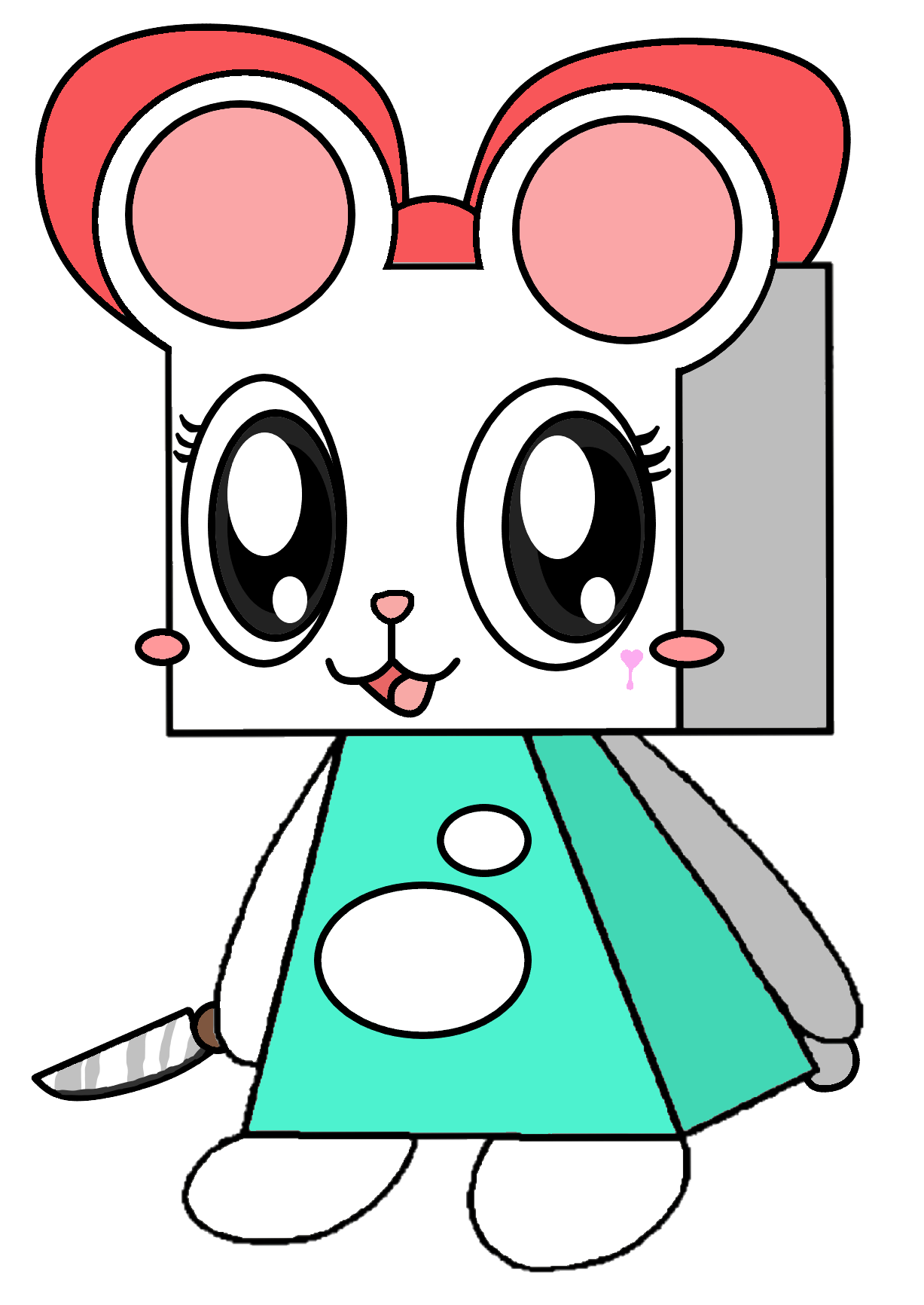 Rinny In Naomi Iwata's Cubic Art Style by BabyTakieSpaceCutie on DeviantArt