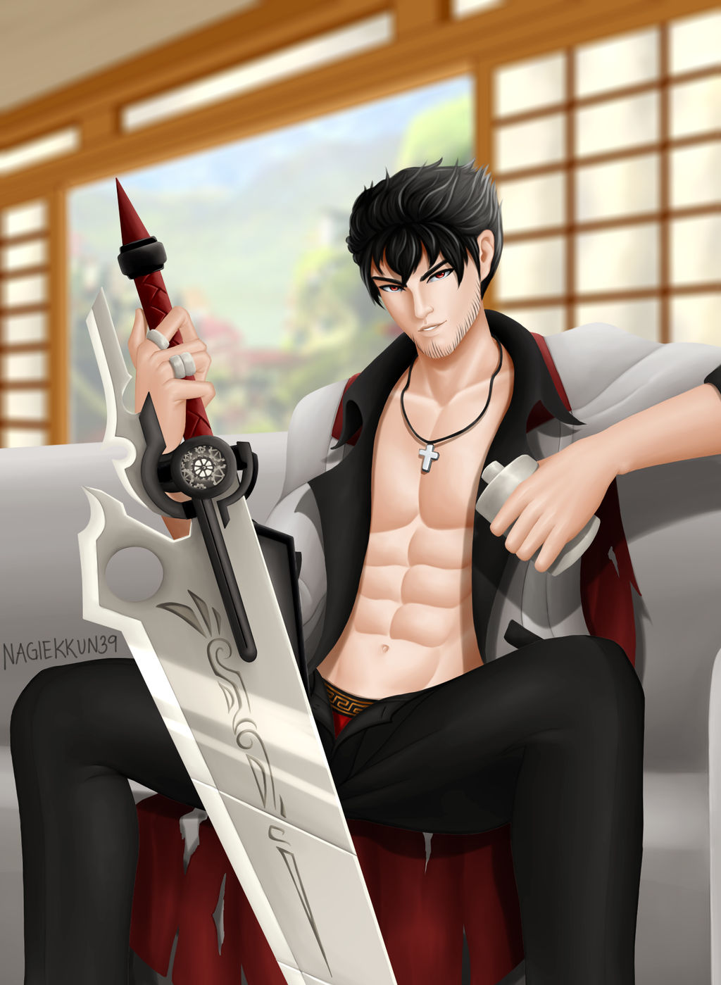 Uncle Crow Rwby qrow branwen - rwby by Nagiekkun39 on DeviantArt