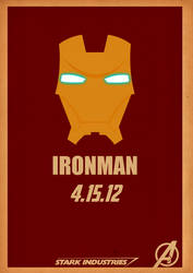 Minimalism Iron man