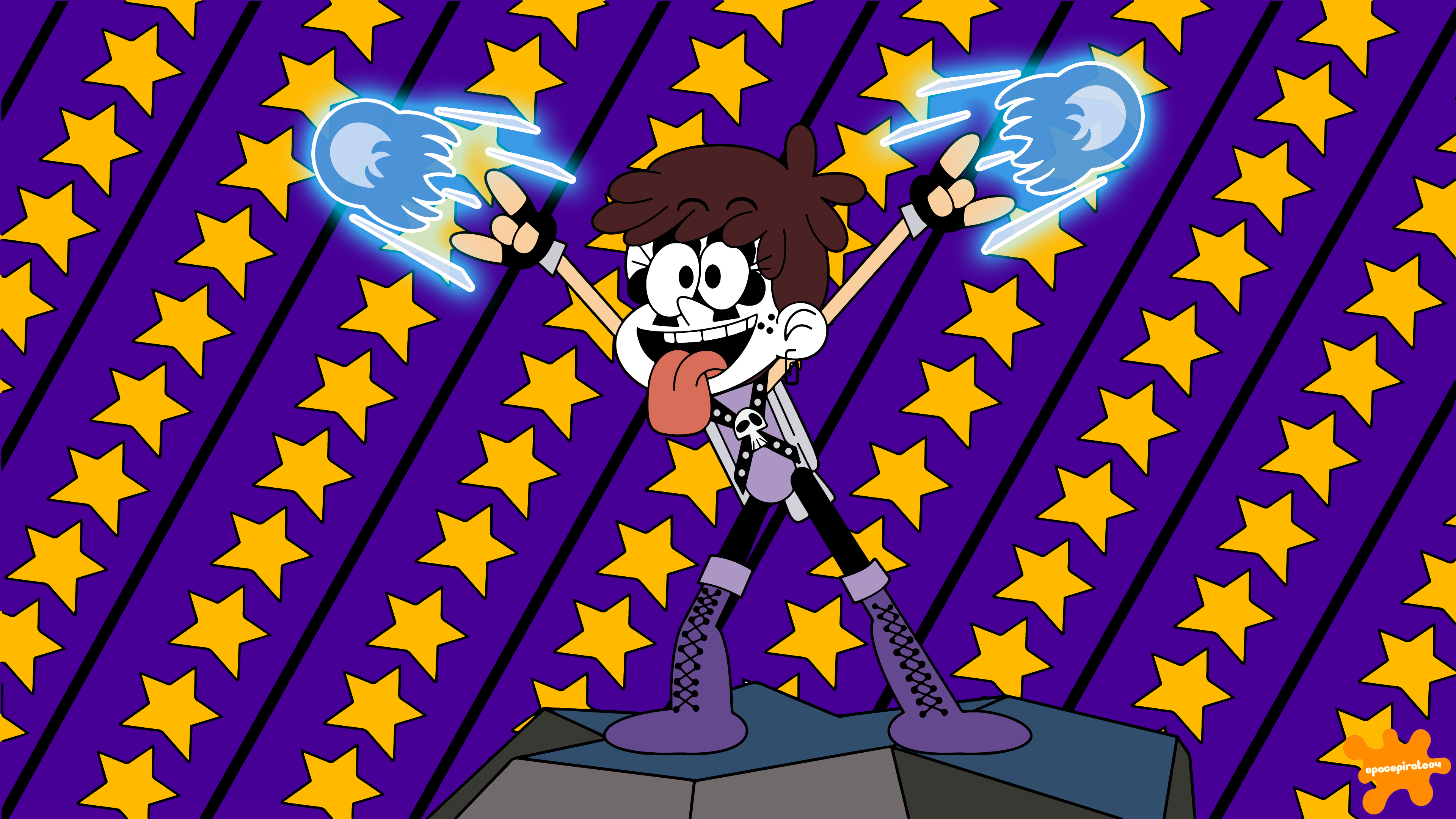 Luna Loud as Night Club by spacepirate04 on DeviantArt