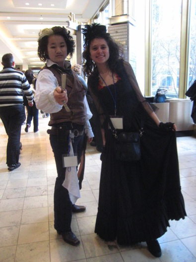 Sweeney Todd and Mrs. Lovett