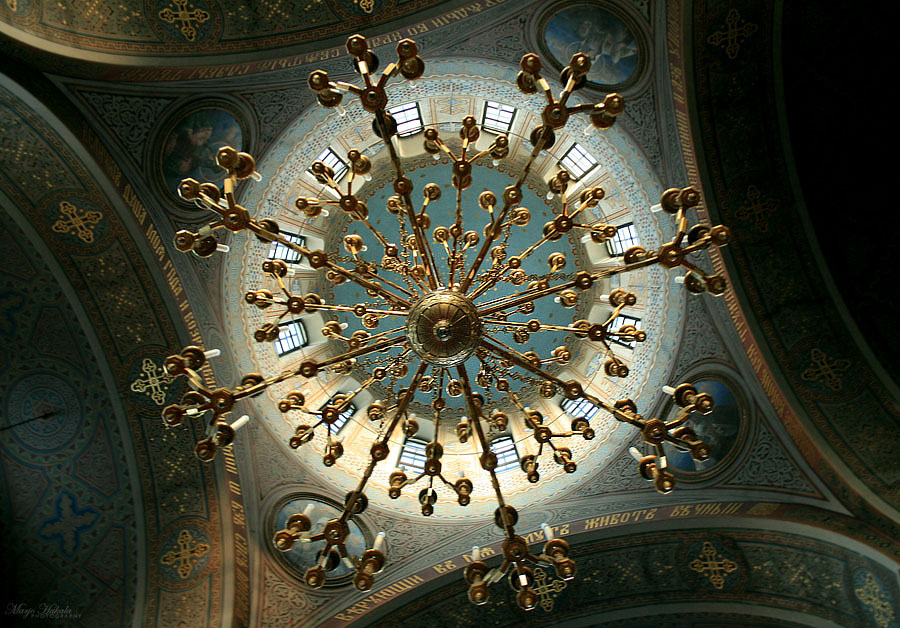 Chandelier.