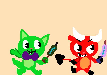 Gelatin and Blocky.