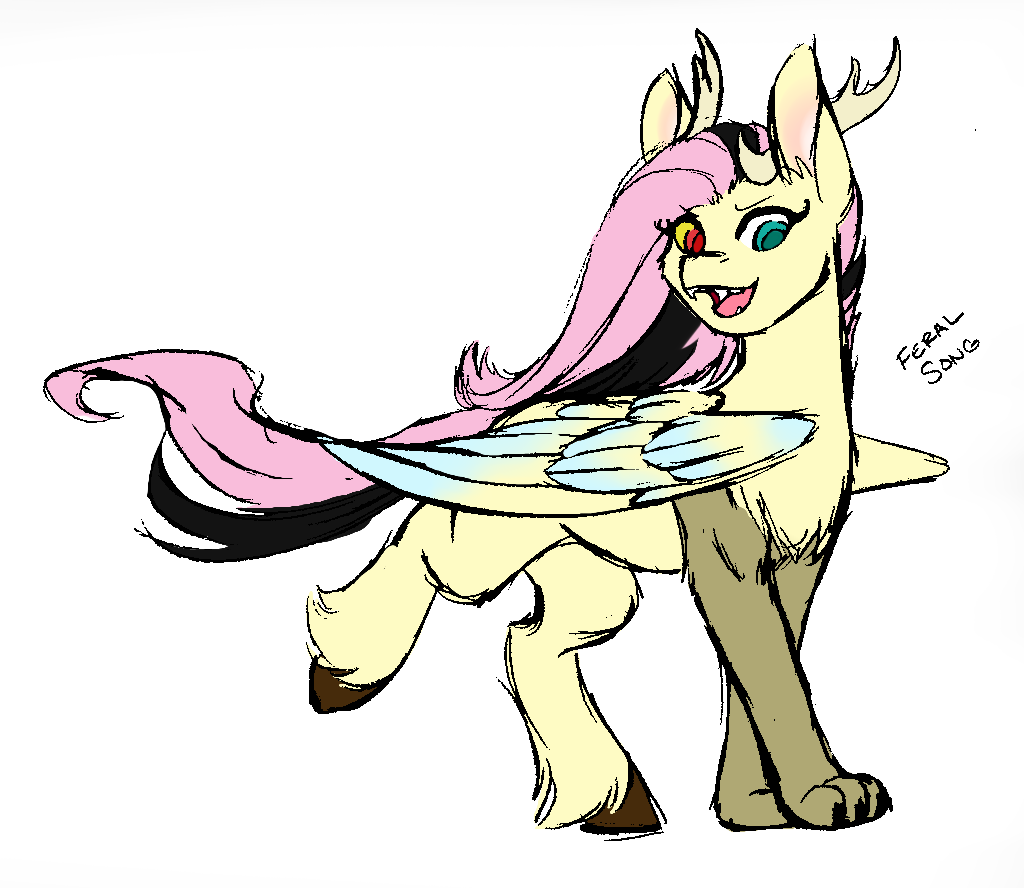 Fluttercord Deviantart Fluttercord Nextgen Sketch Colored by LittleSekhmet on DeviantArt