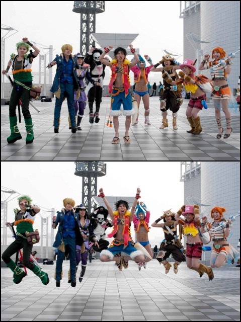 ONE PIECE-Jumping