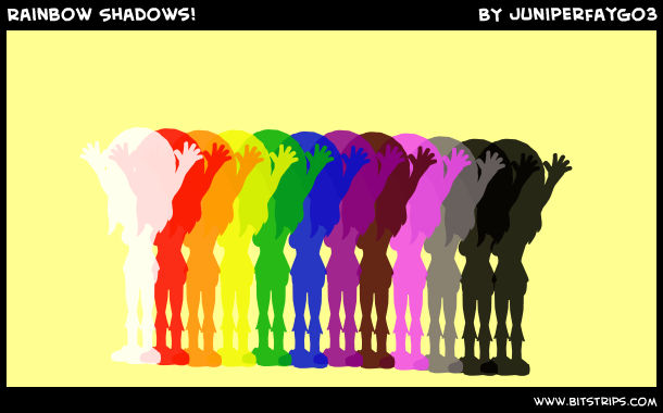 Rainbow Shadows! by junipermay2016 on DeviantArt