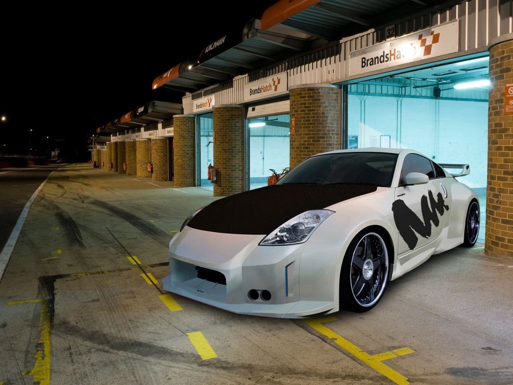 Another 350Z Erisu-chan Edition in Paddock