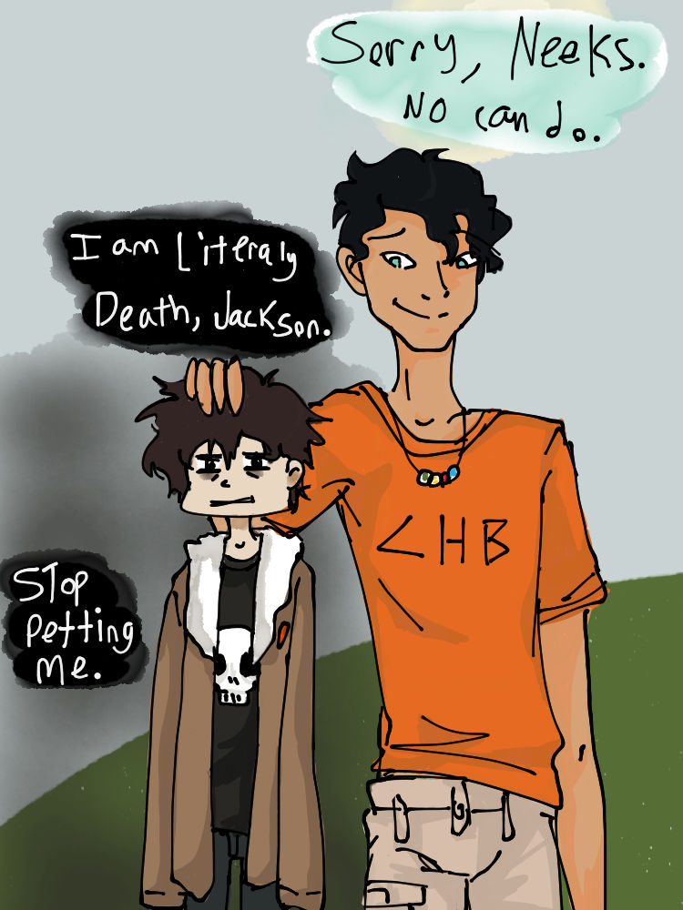 Percy JacksonNico di Angelo comic bit by haruhihana on DeviantArt