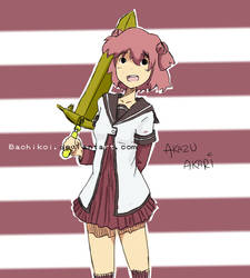 Akari with Legendary Sword YY