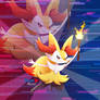 Pokmon XY 10th Anniversary - Braixen! [fanart]