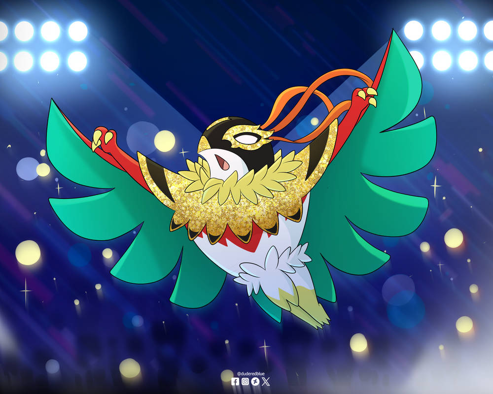 Mega Hawlucha fanart By DudeRedBlue On DeviantArt mega-hawlucha-fanart-by-duderedblue-on-deviantart