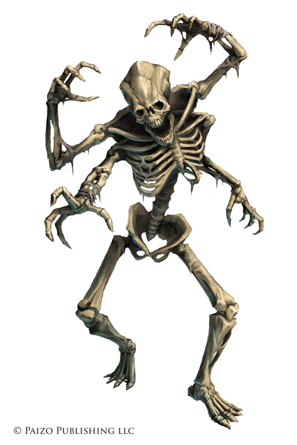 Pathfinder Kasatha Skeleton by WillOBrien on DeviantArt