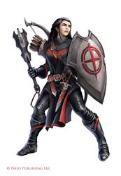 Pathfinder: Dottari guard by WillOBrien