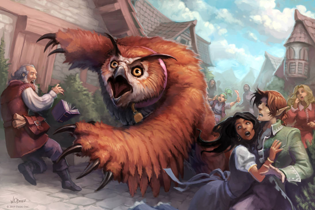 Pathfinder Pets Pathfinder: The Pesky Pet by WillOBrien on DeviantArt