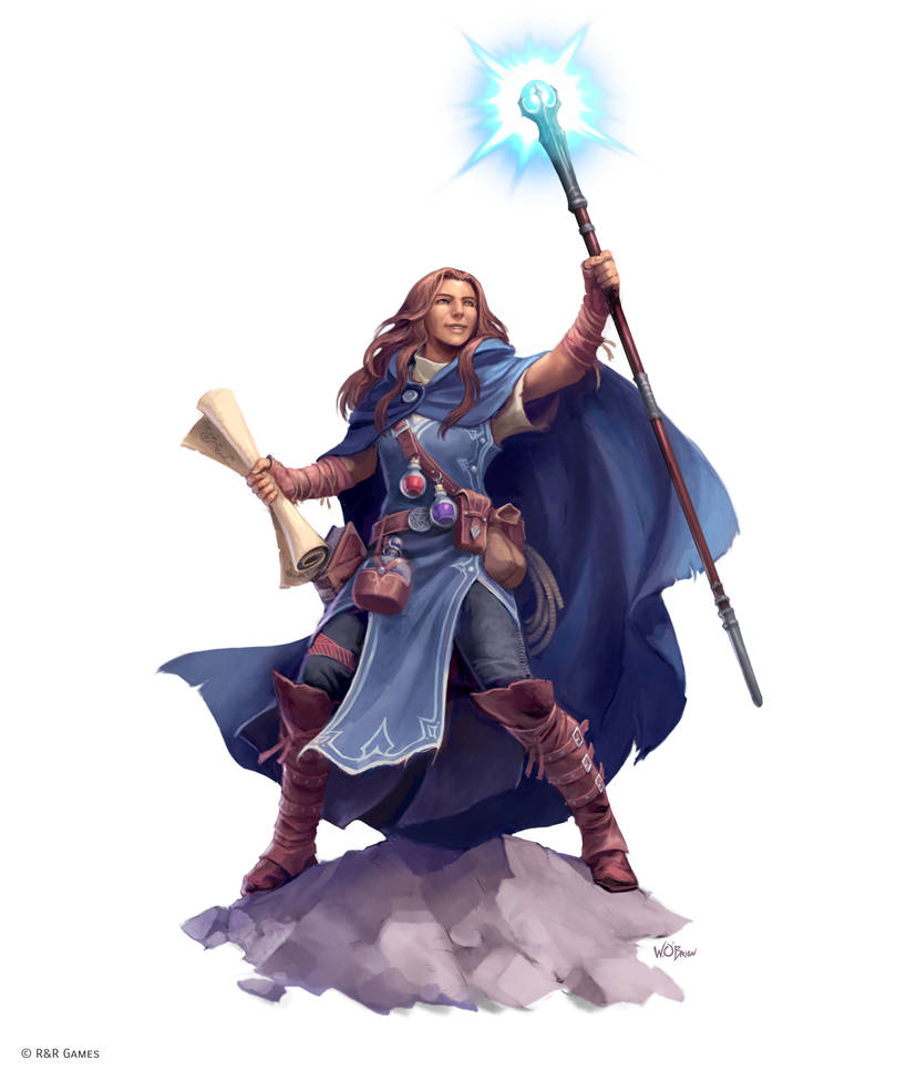 Human mage by WillOBrien on DeviantArt