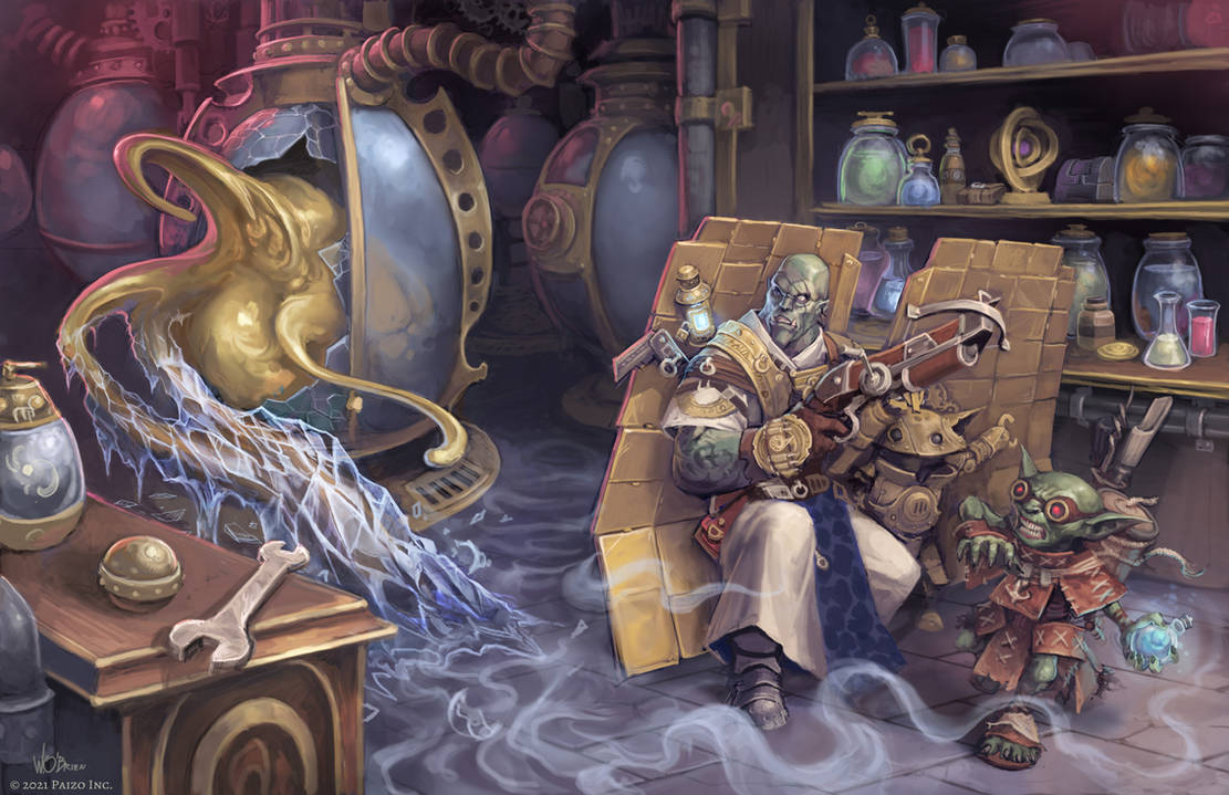 Pathfinder: Trouble at the Lab by WillOBrien on DeviantArt