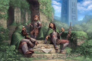 Temple Warden Break Time