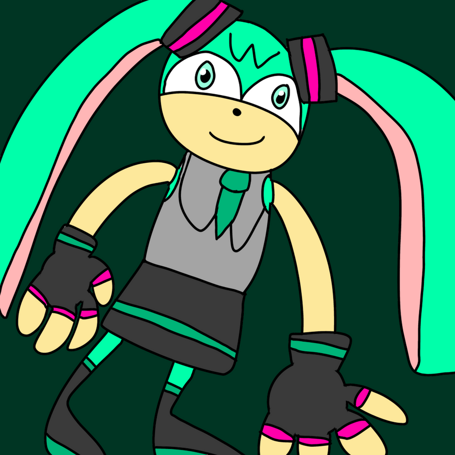 Miku Ride Rabbit Miku the rabbit by justanothergeekyfan on DeviantArt