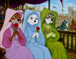 Marian, Rowena And Rebecca