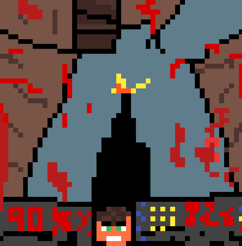 8 Bit Doom Doom 8-Bit by NoSoyAmir on DeviantArt