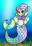 Mermaid w/Background by SugarPhonics