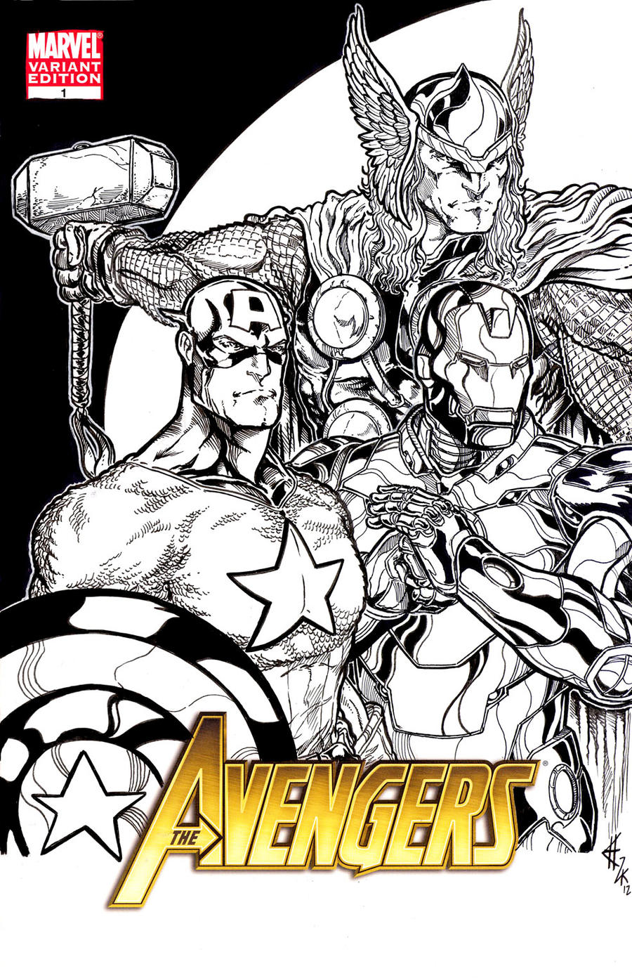 Avengers Comic Cover
