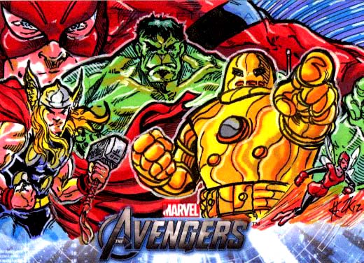 Avengers Cards: Classic Avengers