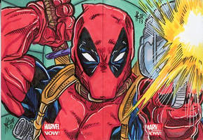 Marvel Now! Deadpool Double card