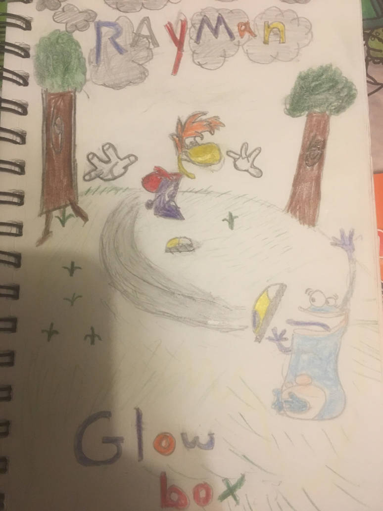 Ray Box Cartoon Rayman an glow box by pikaboy58 on DeviantArt