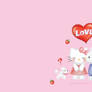 Hello Kitty Love Wallpaper