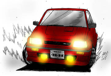 Drifting Starlet Turbo