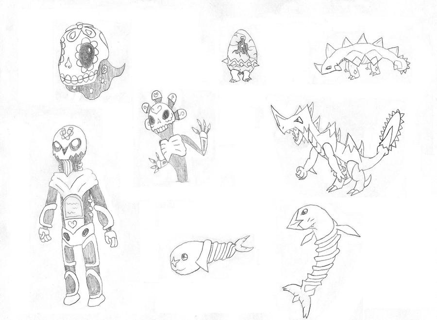 Mexican FakeMon Set 14