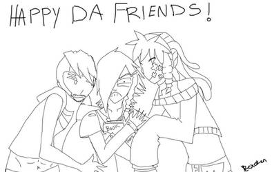 HAPPY DA FRIENDS