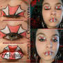 Umbrella Corporation Inspired Makeup