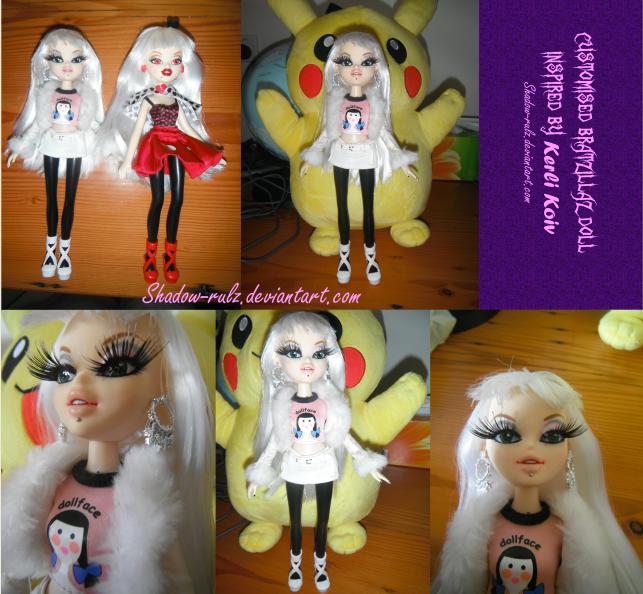 Customised Kerli Inspired Bratzillaz Doll