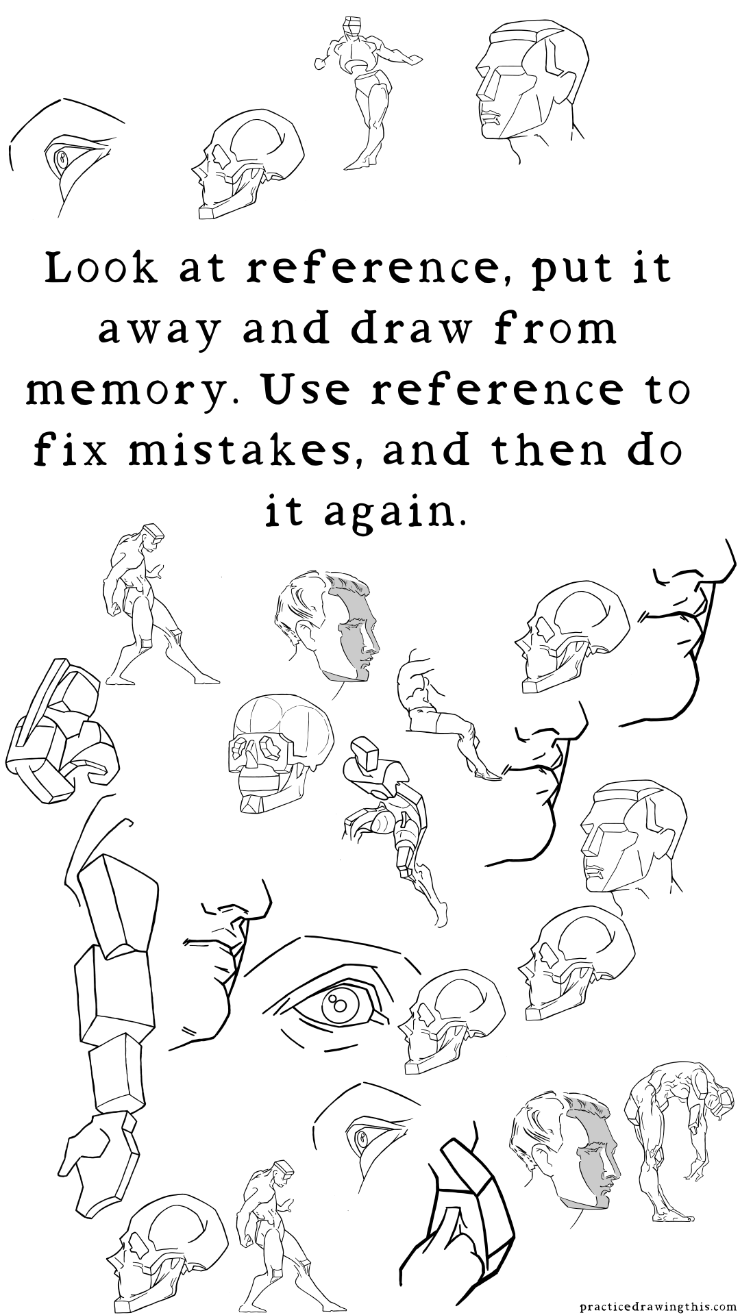 Drawing Memory Continulty Slide-022-drawing-from-memory-exercise by practicedrawingthis on DeviantArt