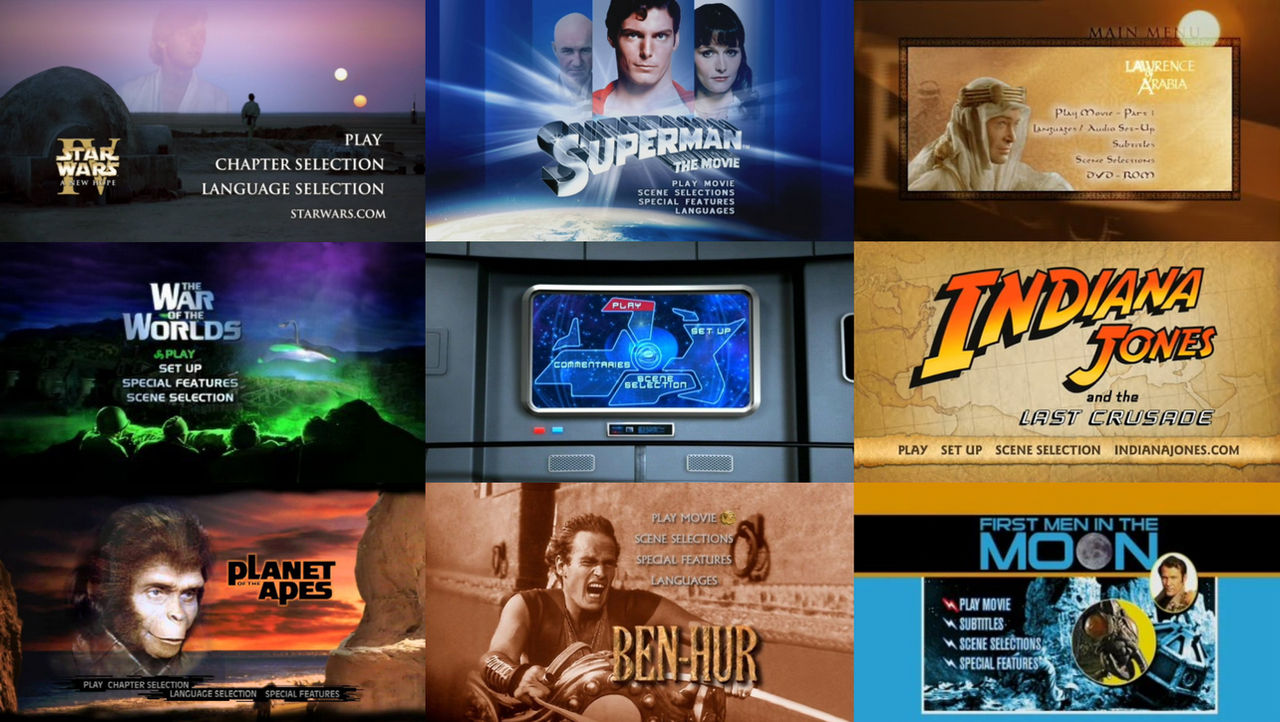 Dvd Collection Menu DVD Menu Collage by Anderfan1978 on DeviantArt