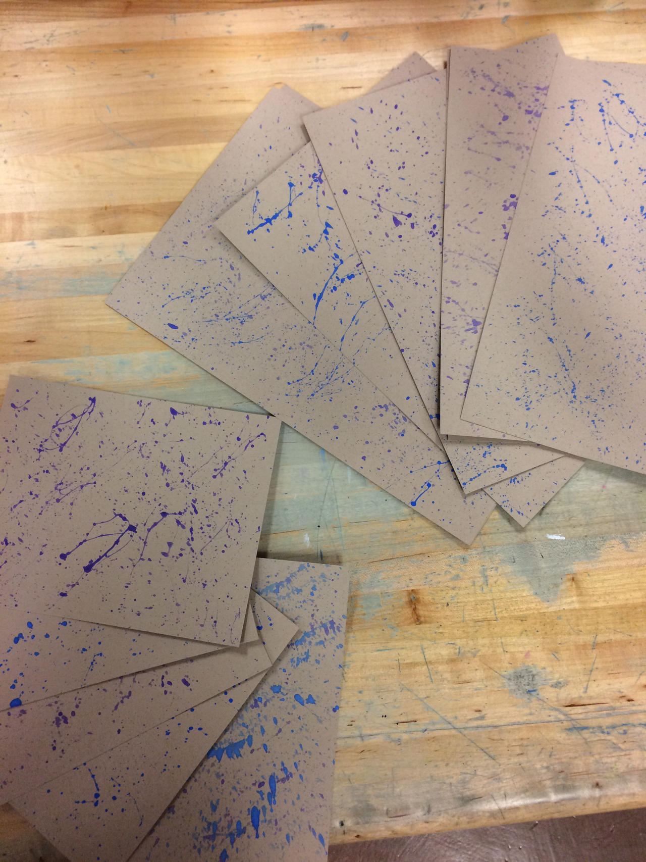 Paint splattered paper by C00nCraz on DeviantArt