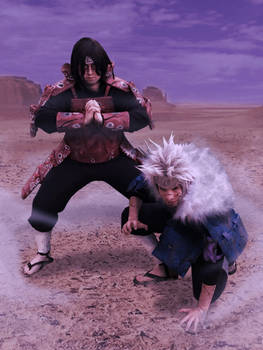 Hashirama and Tobirama cosplay