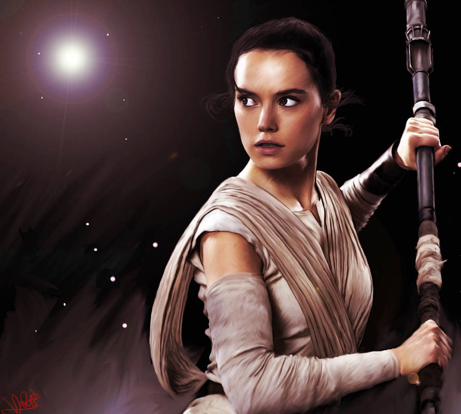 Rey Digital Painting by Firesphere306 on DeviantArt