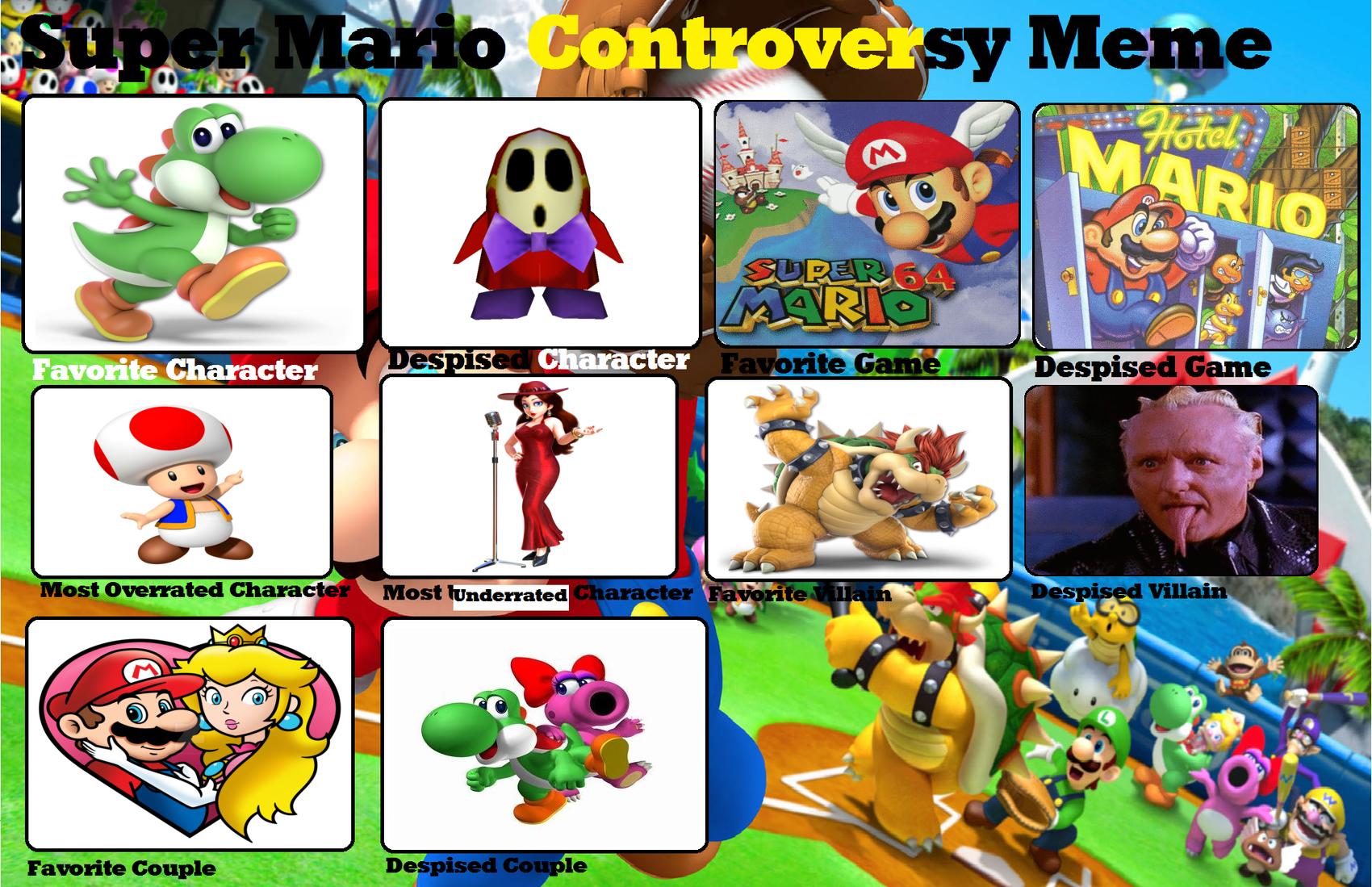 Mario Kart Tour Character Skill Lv Tier List by Fco513 on DeviantArt